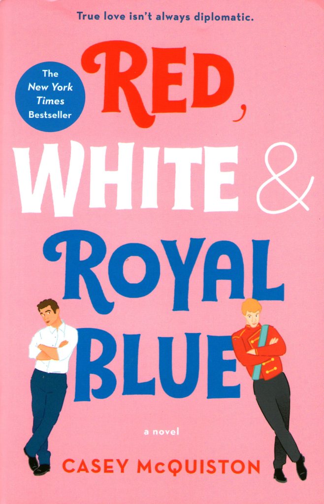 Red White and Royal Blue Book Cover